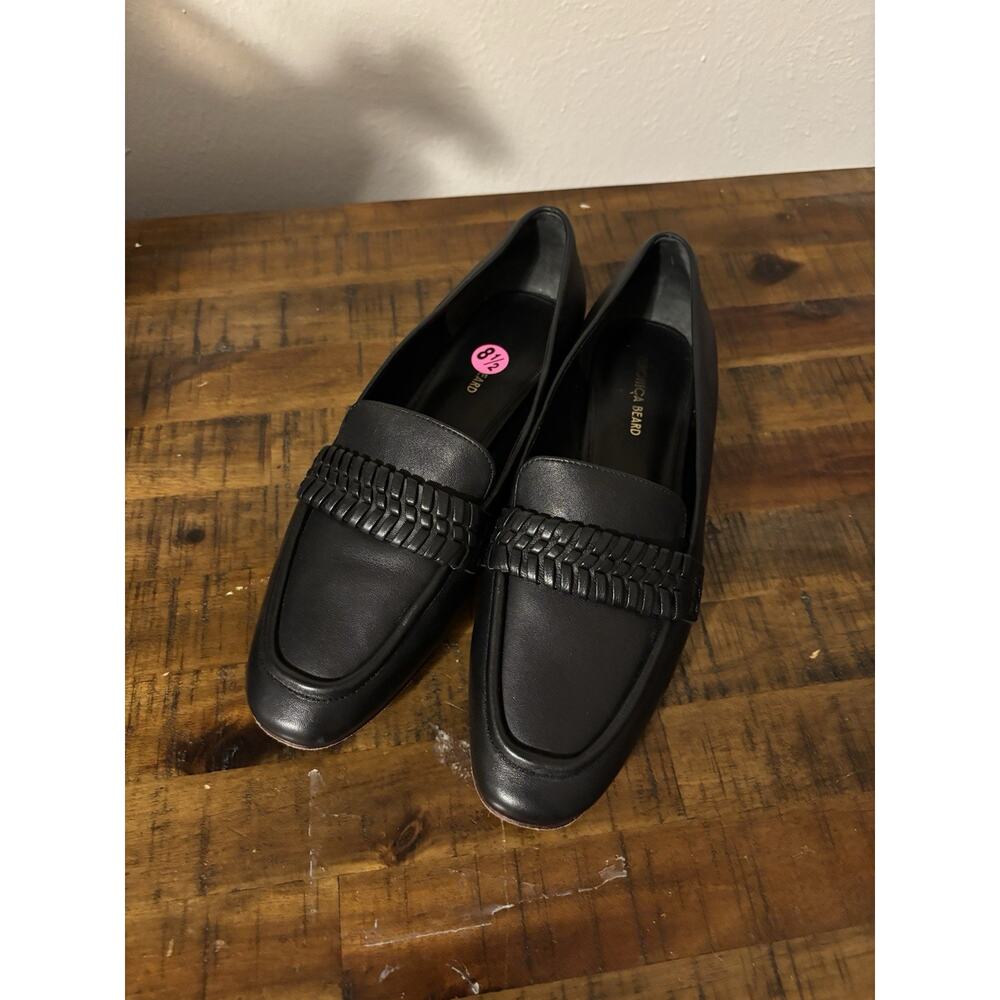 Vince Womens Flats Loafers 8.5 Black Leather